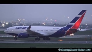 Cubana Ilyushin IL-96-300M Action @ Toronto Pearson Int'l May, 2018