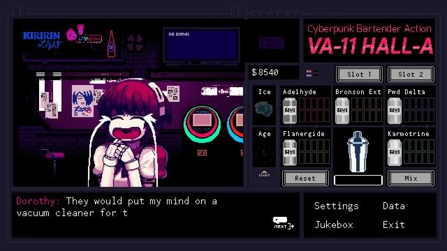 VA-11 Hall-A: Cyberpunk Bartender Action - Trailer смотреть онлайн