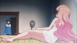 Парня переносят в магический мир, где он становится подручным юной волшебницы