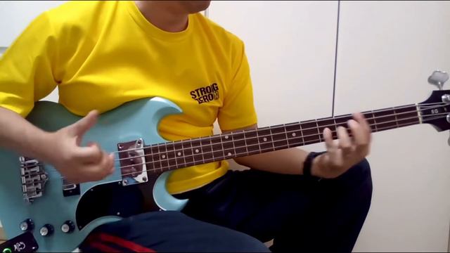 Gibson EB-3 Type Slap Bass Practice смотреть онлайн