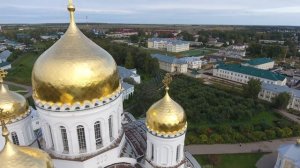 Дивеево. Аэросъемка. Нижегородская область Дивеево. Дивеево монастырь.Diveyevo