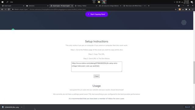 Roblox Asset Coppier смотреть онлайн