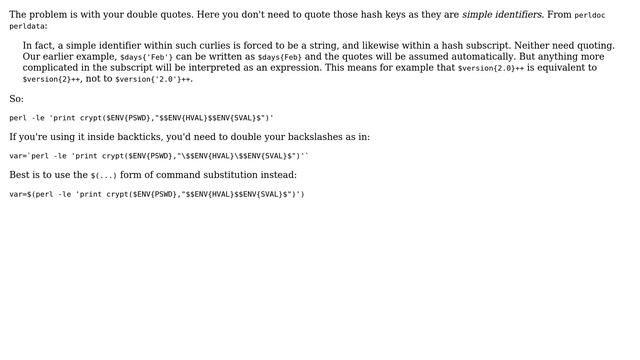 Unix & Linux: Using bash variables in perl command in bash script (2 Solutions!!) смотреть онлайн