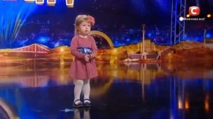 2-летняя девочка Арина Шугалевич знает все столицы мира! - Украина має талант Дети - Кастинг в Киев