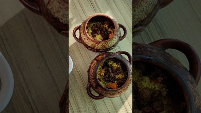 Приготовьте это в горшочках .Каша пшенная с тыквой в духовке