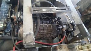 Троссовое переключение КПП от классики,на минипогрузчик