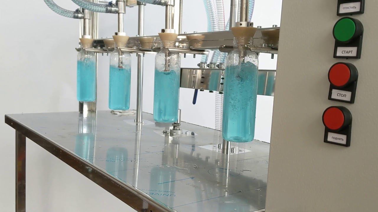 Оборудование для розлива жидких и густых продуктов от 0,2 до 10 л