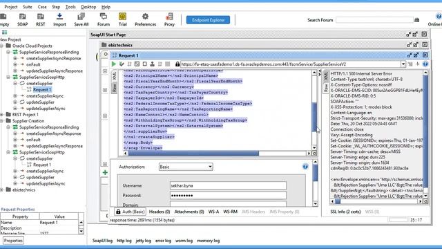 Supplier Creation Using SOAP API смотреть онлайн