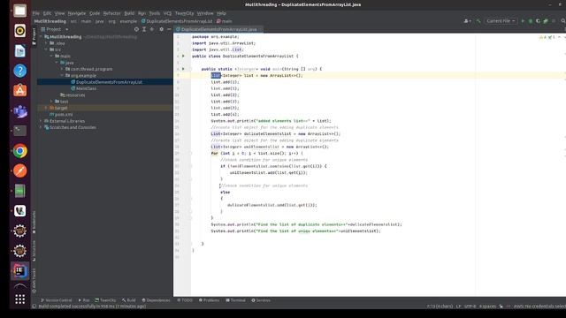How to find duplicate Elements in ArrayList in Java Tutorial | Java Programming | Java developer