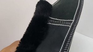 Чуни из натуральной овчины, домашние