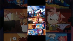 Sonic. Комикс 30-летний юбилей - День Рождения Эггмана и Новое Хобби Эми | Озвучка Комиксов
