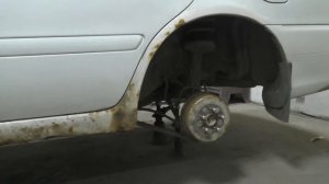 Ремонт ПОРОГОВ и АРОК Toyota Caldina Часть 1. Кузовной ремонт в Спб.