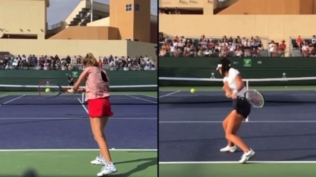 This Is What An Inefficient Backhand Looks Like (Tennis Technique Explained)