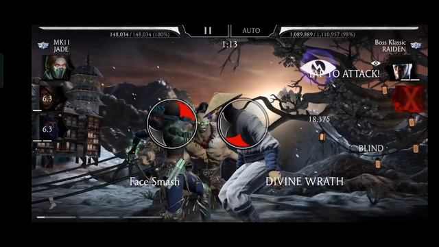 White Lotus Tower! Boss battle 130 + Reward #anonymous #mk11 #mkmobile #mkx #mortalkombat11 #fujin