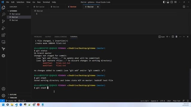Day 4 DEVOPS LIVE TRAINING September 2023 - GIT -3