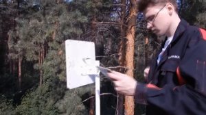 Наведение антенны с использованием анализатора спектра Arinst SSA