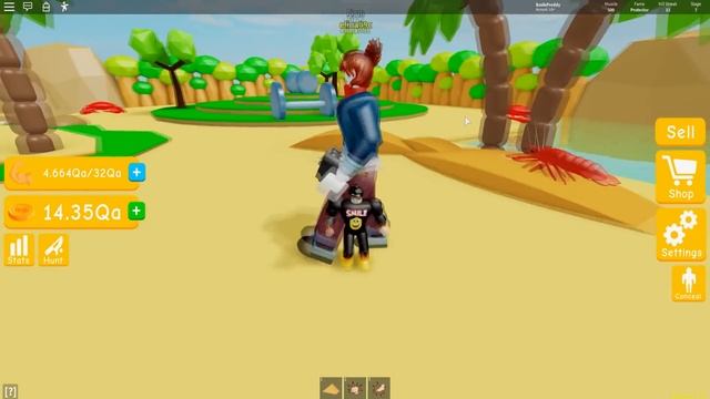 НУБИК КАЧОК ВЛЮБИЛСЯ В ДЕВОЧКУ В СИМУЛЯТОРЕ КАЧКА! Смайл Фредди Лифтинг Симулятор В Роблокс смотреть онлайн