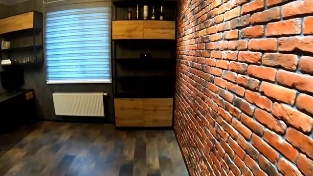 Ремонт частного дома. Видео обзор ремонт кабинета.