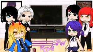 chainsaw  react to Satoru Gojo | TikToks)????#animes #gacha #satoru