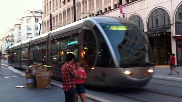 Трамвай в Ницце смотреть онлайн