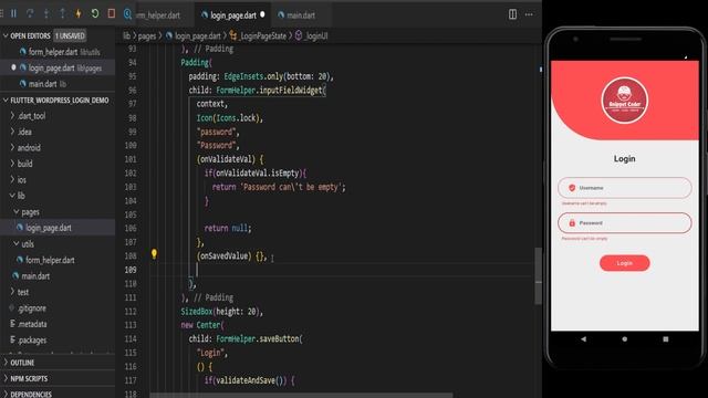 ? Login/Logout System in Flutter With Rest API & WordPress ?