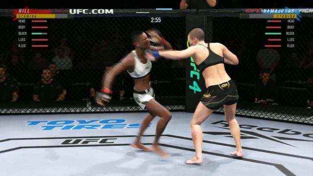 Dismantling Rose Namajunas with Angela Hill!!! (Body K.O)
