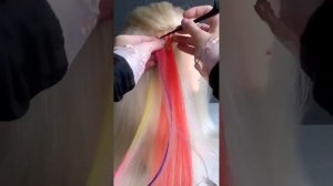 как снять афронаращивание на микрокосички!