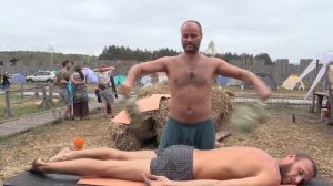 Банный обряд на  Кристал Фест