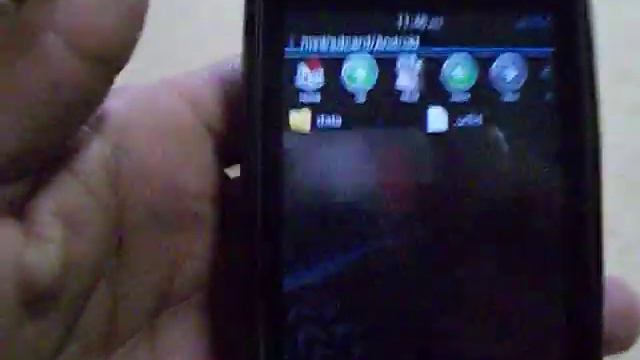 PES 2011 on galaxy mini. смотреть онлайн