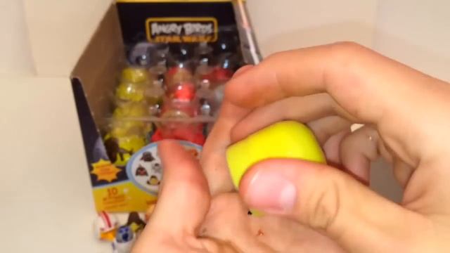 Распаковка 24 Яйца с Сюрпризом из коллекции Angry Bieds Star Wars.Unboxing Surprise Eggs. смотреть онлайн
