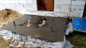 99. Крыльцо и отмостка