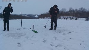 Рыбалка на шарик зимой