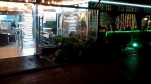 Имеретинский курорт. Вечерняя набережная в декабре.