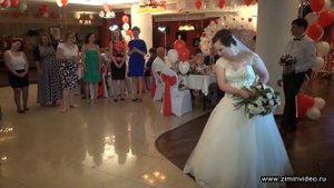 Свадебный букет невесты Прикольное бросание букета Wedding Bridal bouquet 結婚式の花束 Bouquet ziminvideo