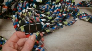 Коврик ? из ненужных, старых вещей?