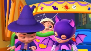 Monster Freeze Dance | Halloween Nursery Rhymes and Spooky Songs | Scary Rhyme with Boom Buddies