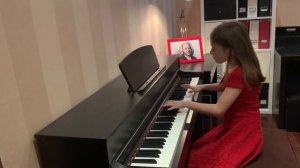 Бах двухголосная инвенция ми мажор