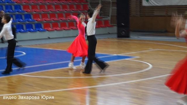  Ча-Ча-Ча в 1/2 финала танцуют Захаров Степан и Крапивина Арина пара №76