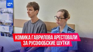 Комик Дима Гаврилов арестован за русофобские шутки