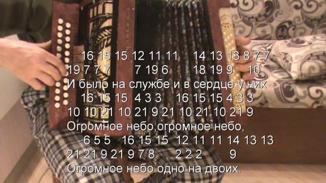 Огромное небо с нотами в цифрах смотреть онлайн