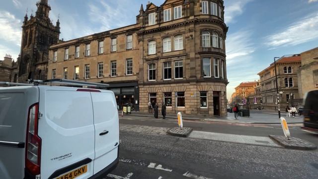 4K|Edinburgh's Old Town|Lothian street to Mound place|Scotland|UK смотреть онлайн