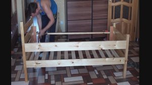 Кровать из дерева своими руками (часть 3)