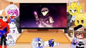 Undertale react to meme & underverse..? (2/3 sans & Dust)
