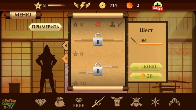 НОВОЕ НАЧАЛО #6 Видео прохождение игры Shadow Fight 2 бой с тенью от Funny Games TV смотреть онлайн