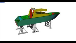 Высокоскоростной патрульный катер из АМг сплава