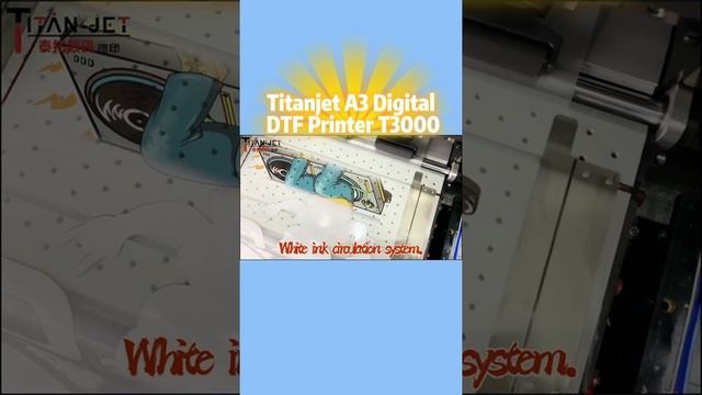 A3 30cm dtf printer with 2 xp600 head direct to film printer t-shirt diy for open business.