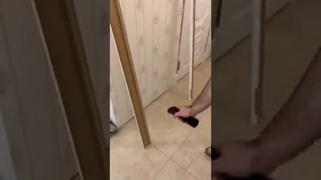 Установка наличника
