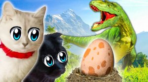 ДИНОЗАВРЫ в РЕАЛЬНОЙ Жизни АТАКУЮТ наш ДОМ !!!
