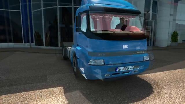 Euro Truck Simulator 2 - Обзор мода BMC Pro 821 (Bence BMC) в ETS2!! смотреть онлайн