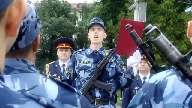 Присяга первокурсников 2017 ВИПЭ ФСИН России